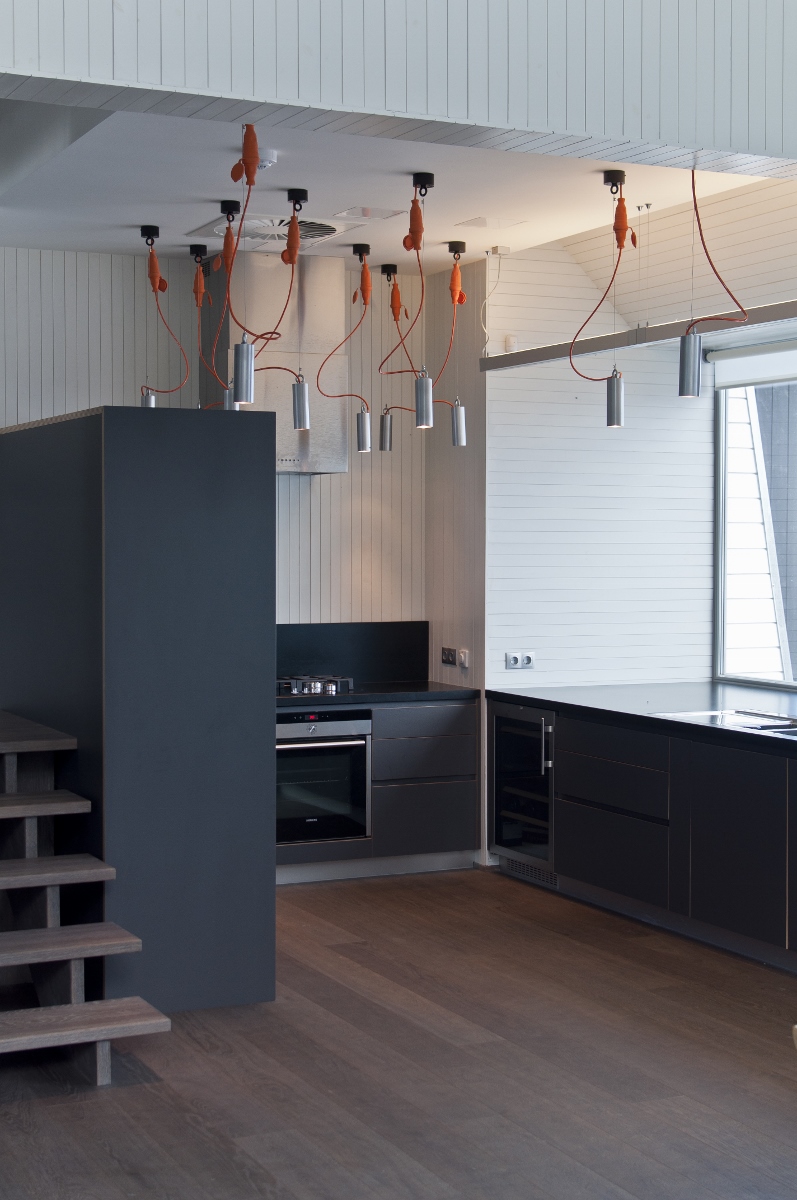 Keha3 pendant lamp with industrial design