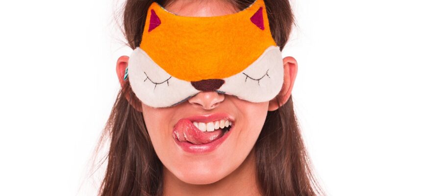 Christmas gift with sleeping mask