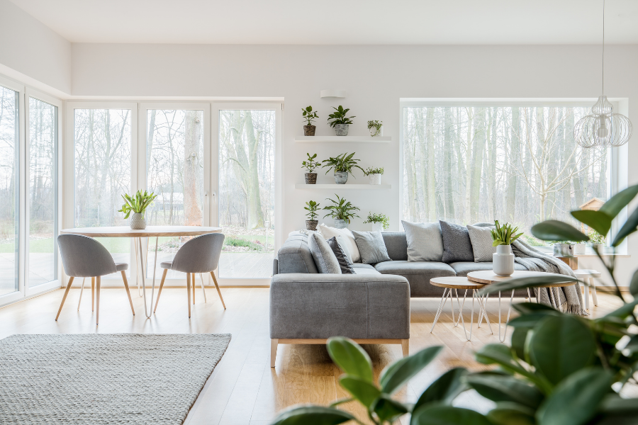 Furnish your living room in a sustainable way