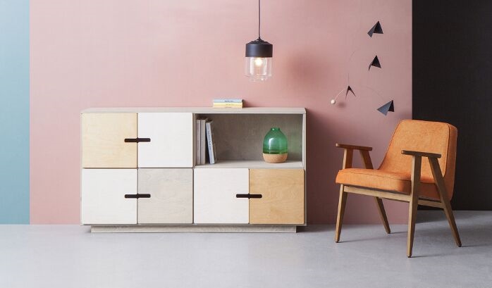 Sideboard for the design of small spaces